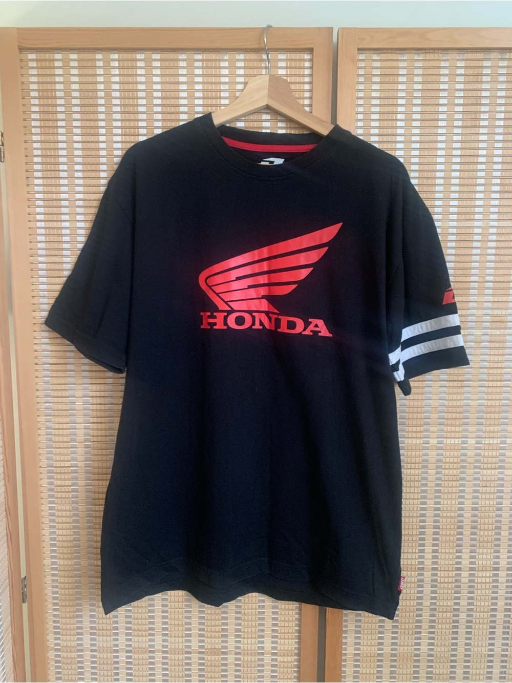 Honda Motorcycle Black T-Shirt
